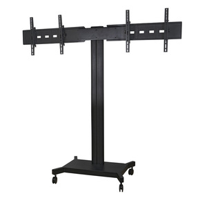 Soporte para TV LCD Dual de 60 Pulgadas, Ajustable en Altura, para Sala de Estar, Dormitorio u Oficina, Móvil con Cajas - Product Image 3