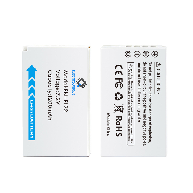 Wholesale Camera Battery EN-EL22 Replacement Battery Supplier