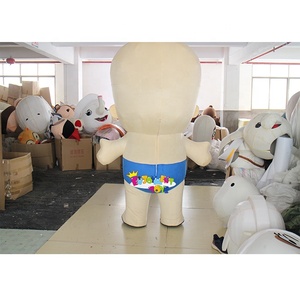 Costume de mascotte gonflable, personnalisé, mignon, dessin animé, amusant, pour garçon, fête, adulte, à vendre - Product Image 3