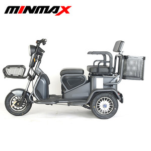 Rickshaw eléctrico de tres ruedas para adultos y adultos, vehículo eléctrico de lujo con energía solar, gran espacio, 5passen, Motor de 3 ruedas - Product Image 4