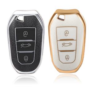 Funda de TPU para llave remota de coche, cubierta moderna para Peugeot 308, 408, 508, 2008, 3008, 4008, 5008, Citroen C4, C4L, C6, C3-XR, Picasso, DS3, DS4, <span class=keywords><strong>DS5</strong></span> - Product Image 2