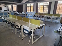 Chaise de formation pliable en maille confortable de bonne qualité en vente en gros en usine avec mobilier scolaire de bureau ergonomique moderne