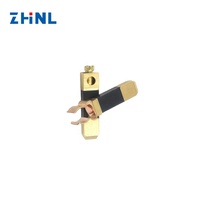 Componentes de latón de alta conductividad para terminales eléctricos, insertos de enchufe de precisión BS UK, piezas de latón personalizadas para estampado.