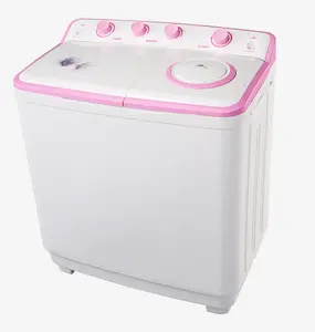 10 кг розовая/синяя полуавтоматическая двойная стиральная машина и сушилка