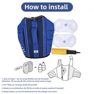 Gilet de sauvetage d'été pour chien en polyester durable pour piscine, plage, canotage-toutes saisons, gilet de sécurité pour animaux de compagnie avec poignée - Product Image 5