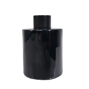 Popular vacío 150ml redondo negro blanco Reed difusor juegos aromaterapia fragancia Perfume botella de vidrio para aceites esenciales y Arom - Product Image 2