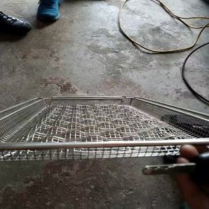 14x14 Rhombus Grillgitter aus Edelstahl, japanisches Maschendrahtgewebe, architektonisches Bergbau-Siebgewebe, gewebtes Drahtgeflecht, verriegeltes, gekräuseltes Gitter - Product Image 6