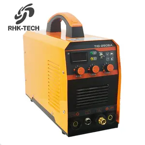 Rhk mini argon ac dc máquina de solda, de alumínio, mma, automática, tig argon arco, soldadores a arco