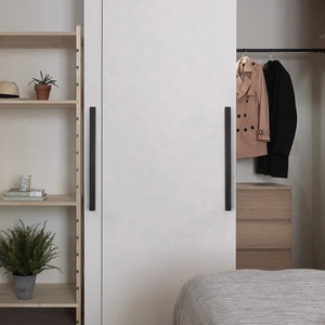 Tay Nắm Và Núm Cho Đồ Nội Thất Bằng Nhôm Hiện Đại Màu Vàng Kim Kéo Tủ Bếp Tủ Lớn - Product Image 5