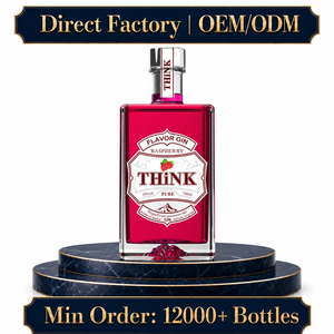 <span class=keywords><strong>Gin</strong></span> London Dry Premium OEM con Etichetta Privata 750ml, Liquore Distillato Botanico Morbido in Bottiglia - Product Image 1