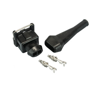Connecteur d'injecteur Poyracing Ev1 PQY-FIC12 en plastique noir pour injecteur de carburant de véhicule, pièces automobiles - Product Image 2