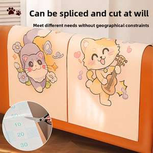 Rascador de gato moderno resistente al desgaste, pegatina de pared Vertical de Sisal que no se desprende, sofá, protección contra arañazos de gato para mascotas - Product Image 6