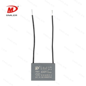 ตัวเก็บประจุ CBB61 450v 3uf สำหรับพัดลม พร้อมสายไฟ - Product Image 2