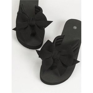 FOXA Women's <b>Bow</b> Knot Flip Flops Open Toe Comfortable Summer <b>Sandals</b> - Product Image 4