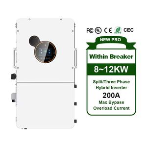 ระบบโซลาร์เซลล์ออฟกริด 8KW 10KW 12KW ความถี่ต่ำ SRNE ไฮบริด พร้อมตัวควบคุมการชาร์จ MPPT รุ่น Sei-12k-upro - Product Image 2