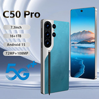 Nouveau Best-Seller CAMON 50 Pro 16 Go de RAM 1 To Android 4G Smartphone Débloqué Version Globale Téléphones Mobiles