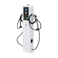 Station de recharge DC double borne pour véhicules électriques, borne de recharge au sol, armoire de terminaison 240 kW, équipement de recharge AC pour parking