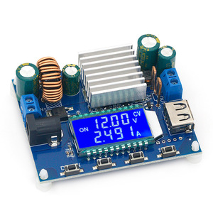 Dc Dc <b>Converter</b> 12V 9V 24V Adjustable <b>Voltage</b> Buck Boost Module With Display For Solar Charging Home Appliance - Product Image 1