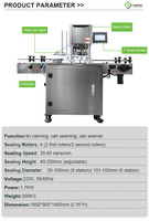 Machine automatique de scellage de canette de boisson gazeuse gazeuse, jus de soude, ouverture facile