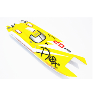 E52 - Lancha de Carreras RC de Fibra de Vidrio con Motor de <span class=keywords><strong>Gasolina</strong></span> de 30cc, Catamarán, Sistema de Radio, Servos, Hélice, Juguetes para Niños - Product Image 1