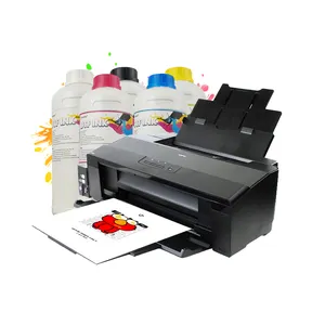 A3 A4 panas film pet dtf l1800 printer a3 digital t shirt Tekstil Mesin cetak 30cm a3 a4 dtf printer r1390 l1800 dtf printer