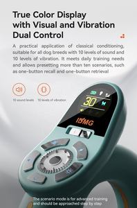 USMILEPET 스마트 반려동물 훈련용 리드줄, 당김 방지 목줄 포함 스마트 자동 무선 강아지 훈련 목줄 - Product Image 6