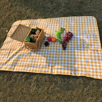 Couverture de pique-nique imperméable pliable et personnalisée, tapis de plage de Camping, Putdoor, Offre Spéciale