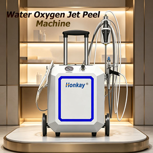 Appareil de peeling à jet d'eau et d'oxygène personnalisable, nettoyage des pores, blanchiment de la peau, soin du visage à jet d'eau et d'oxygène - Product Image 1
