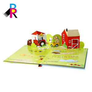 Diseño profesional personalizado pop-up story niños libros 3D <span class=keywords><strong>para</strong></span> <span class=keywords><strong>bebés</strong></span> - Product Image 2