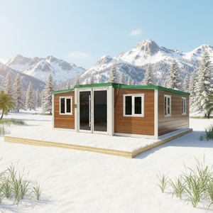 Casa Container Prefabbricata Pieghevole Contemporanea a 3 Camere da Letto <span class=keywords><strong>Kant</strong></span> En Klaar, 20 Piedi, per Esterni - Product Image 1