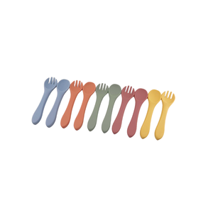 Juego de Cucharas de Silicona para Bebé, Libres de BPA, Aptas para Lavavajillas y Microondas, Resistentes al Calor, de Grado Alimenticio, para Niños de 0 a 12 Meses, Utensilios para la Hora de Comer - Product Image 1