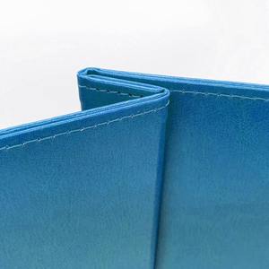 Menú de Cócteles del Fabricante con Puntos Decorativos en el Exterior, Menús de Cuero Sintético Azul, Libro de Menús para Restaurantes - Product Image 5