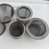 Écrans de tuyau 0.5 "de diamètre supérieur en acier inoxydable 1/2 pouces bol de filtre à mailles d'écran