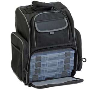 Sac à dos de pêche facile à transporter, grande capacité, multi-poches, étanche, sac à pêche pour jig - Product Image 4