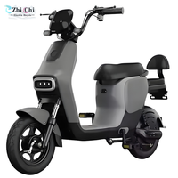 Vélo électrique à moteur super puissant, haute vitesse, en acier au carbone numérique électronique, avec deux sièges, 48V 350W