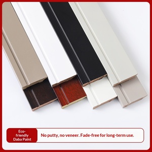 Rodapié de Madera Ultrafino de Estilo Lujoso, Fabricación OEM/ODM, Rodapié Personalizado Ecológico para Hoteles y Villas de Alta Gama - Product Image 4