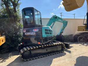 Miniexcavadora Kobelco 2018, modelo usado, Original, Japón, Stock, ciudad de Shanghái, construcción, uso agrícola, bomba de motor - Product Image 6