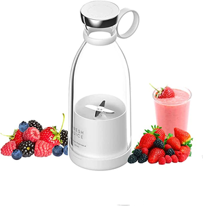 MYVOES en çok satan 350ml paslanmaz çelik şarj edilebilir USB yavaş sıkacağı 4/6 bıçakları Mini taşınabilir açık ve araç kullanımı Blender - Product Image 1