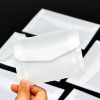 Enveloppe en papier transparent recyclé ECO, petite enveloppe en papier pour emballage