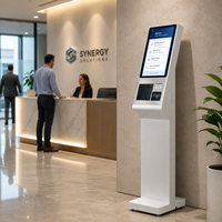 Terminal de paiement interactif capacitif à 10 points TouchWo Restaurant avec SDK pour borne de commande automatique en libre-service