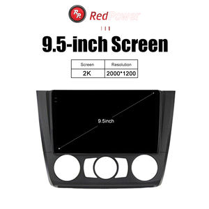 Autoradio rouge HI-FI pour <span class=keywords><strong>BMW</strong></span> Série 1 Série 1 E88 E82 E81 E87 2004-2011 Lecteur DVD écran Android Audio Video 2 Din - Product Image 5