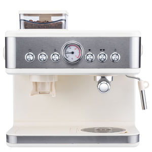 Anbo 2in1 Machines à café expresso et moulin à grains Nouveau style rétro 20 Bar <span class=keywords><strong>Machine</strong></span> à café portable avec fonction d'échauffement - Product Image 1