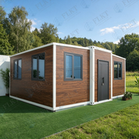 Maison conteneur extensible, résistante aux tremblements de terre et imperméable, garantie 2 ans, fabrication directe, maison préfabriquée moderne.