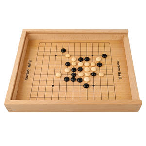 Juego de ajedrez de madera para niños y amigos, juego familiar para jugar al aire libre en interiores - Product Image 4