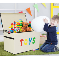 Grande Promotion Jouets Pliables Cube Poubelle de Rangement Vêtements Enfants Panier Jouet Organisateur de Stockage 1 Pack