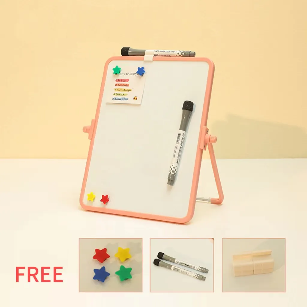 Double sided Dry Erase Magnetic Whiteboard with Custom Magnetic Whiteboard Eraser and Pen