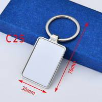Porte-clés et ouvre-bouteilles promotionnels en acier inoxydable en gros, porte-clés personnalisés par sublimation pour événements