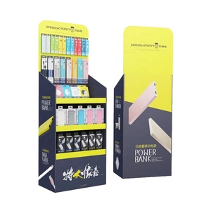 Tùy chỉnh thân thiện với môi tông cho hiển thị sàn đứng hộp cho điện thoại di động phụ kiện cáp dữ liệu & ngân hàng điện - Product Image 2