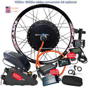ชุดแปลงจักรยานไฟฟ้าแบบกำหนดเองสำหรับจักรยานไฟฟ้ากำลังสูง 5000w 3000w 2000w ขนาด 26, 27.5, 29 นิ้ว พร้อมแบตเตอรี่จักรยาน - Product Image 2