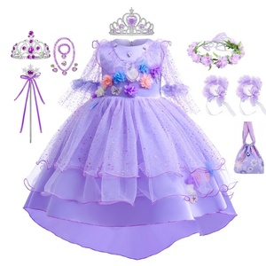 Disfraz de Cosplay de Mirabel, Vestido de Princesa para Carnaval, Pascua, Halloween, Disfraces de Princesa Isabella de Encanto <span class=keywords><strong>Madrigal</strong></span> para Niñas - Product Image 1